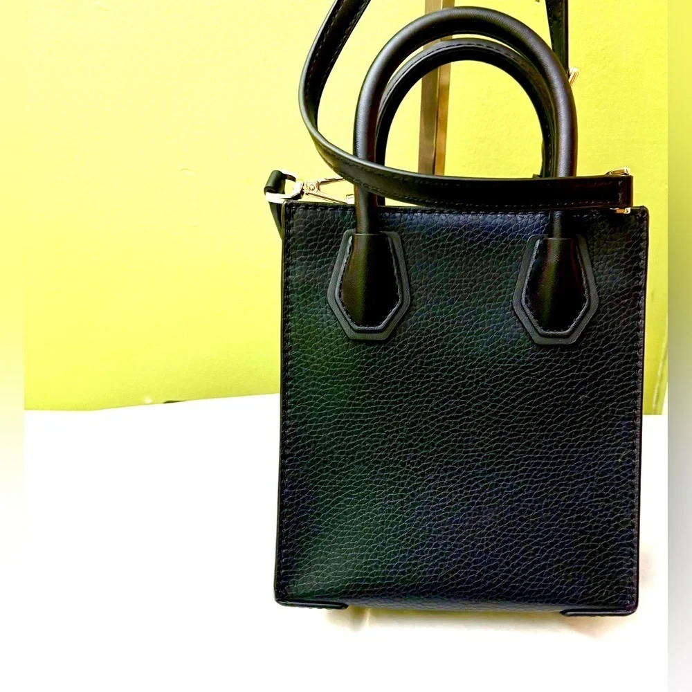 Michael Kors Mercer Extra-Small Pebbled Leather Crossbody Bag